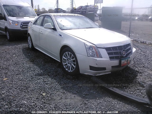 1G6DE5EY5B0145099 - 2011 CADILLAC CTS LUXURY COLLECTION WHITE photo 1