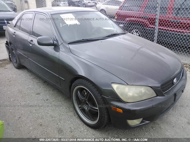 JTHBD192120060698 - 2002 LEXUS IS 300 GRAY photo 1