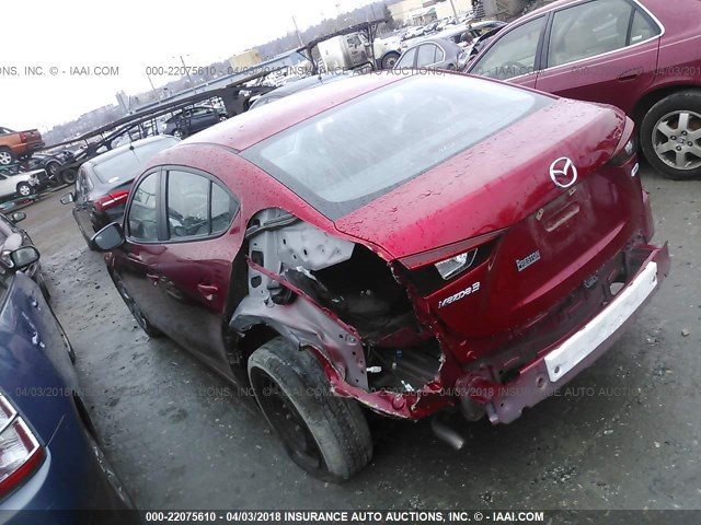 JM1BM1T7XF1264048 - 2015 MAZDA 3 SV RED photo 3