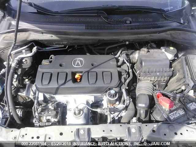 19VDE1F38FE003893 - 2015 ACURA ILX 20 BLACK photo 10