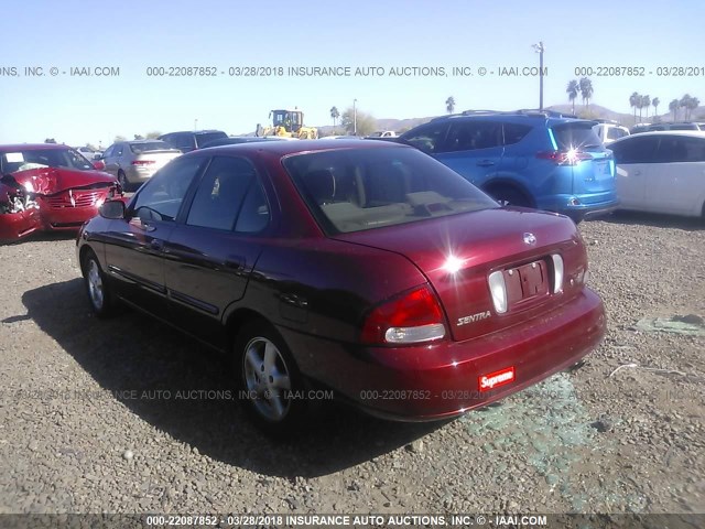 3N1AB51A83L731238 - 2003 NISSAN SENTRA SE-R LIMITED RED photo 3