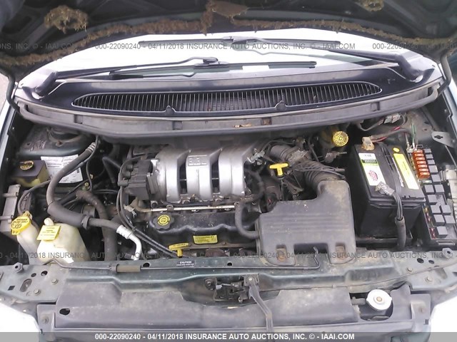 2B4GP44G5WR590541 - 1998 DODGE GRAND CARAVAN SE/SPORT GREEN photo 10