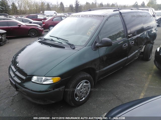 2B4GP44G5WR590541 - 1998 DODGE GRAND CARAVAN SE/SPORT GREEN photo 2