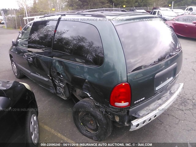 2B4GP44G5WR590541 - 1998 DODGE GRAND CARAVAN SE/SPORT GREEN photo 3