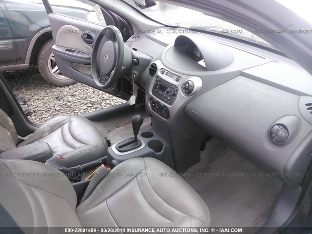 1G8AL54F94Z169792 - 2004 SATURN ION LEVEL 3 SILVER photo 5