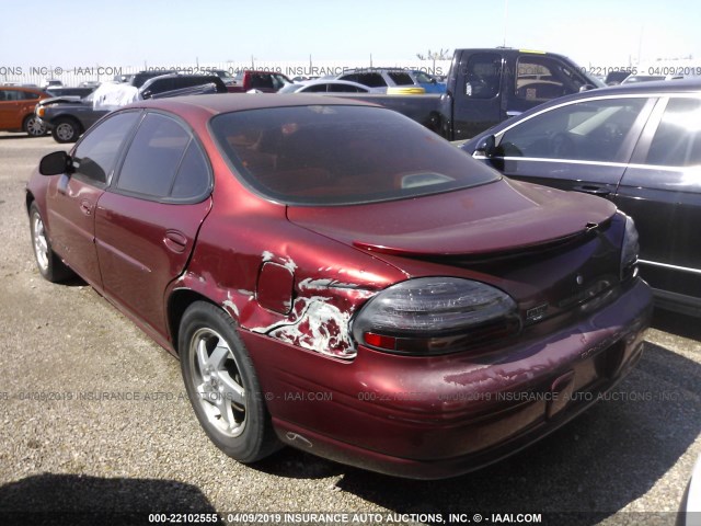 1G2WK52J63F122231 - 2003 PONTIAC GRAND PRIX SE MAROON photo 3