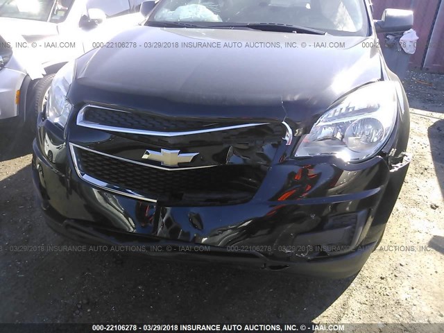 2GNALBEK0D6228554 - 2013 CHEVROLET EQUINOX LS 黑色 照片 6
