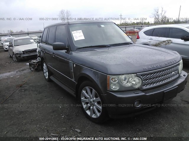 SALMF134X6A231259 - 2006 LAND ROVER RANGE ROVER SUPERCHARGED GRAY photo 1