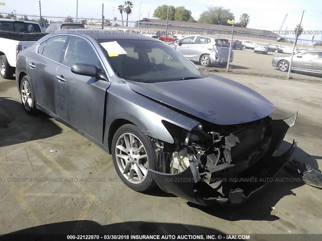 1N4AA5AP1EC462279 - 2014 NISSAN MAXIMA S/SV GRAY photo 1