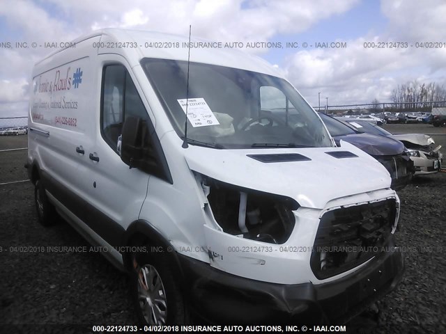 1FTNR2CG9FKA24648 - 2015 FORD TRANSIT T-250 WHITE photo 1