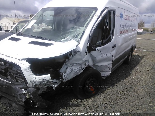 1FTNR2CG9FKA24648 - 2015 FORD TRANSIT T-250 WHITE photo 6