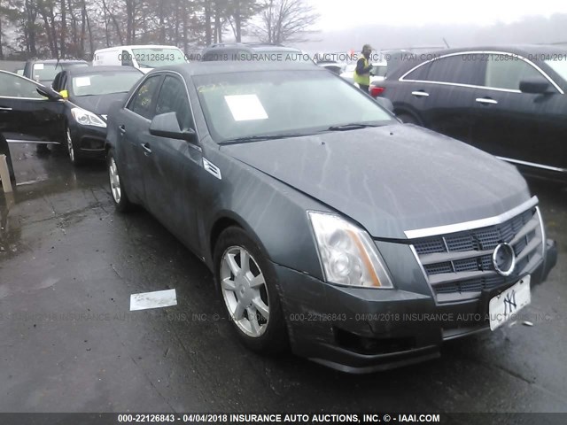 1G6DT57V680207188 - 2008 CADILLAC CTS HI FEATURE V6 GRAY photo 1