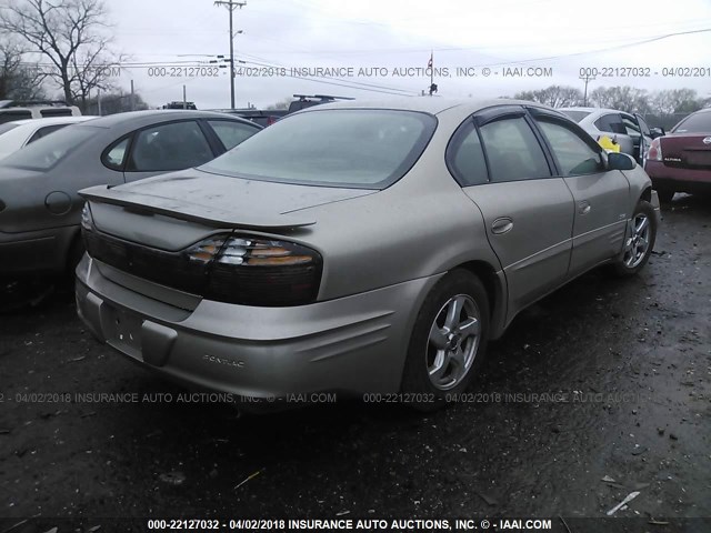 1G2HY54K234154246 - 2003 PONTIAC BONNEVILLE SLE GOLD photo 4