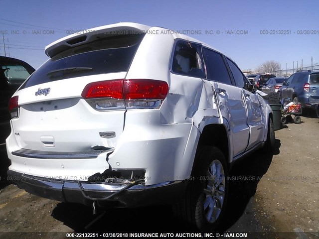 1C4RJFJG7GC440373 - 2016 JEEP GRAND CHEROKEE SUMMIT WHITE photo 4