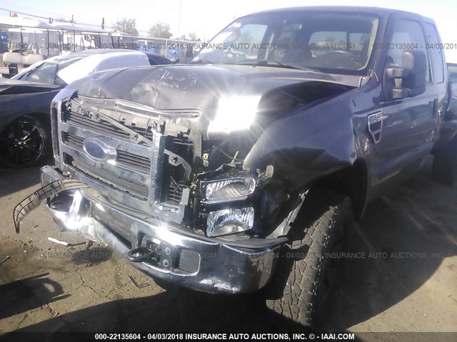 1FTWX31R18EB10249 - 2008 FORD F350 SRW SUPER DUTY GRAY photo 7