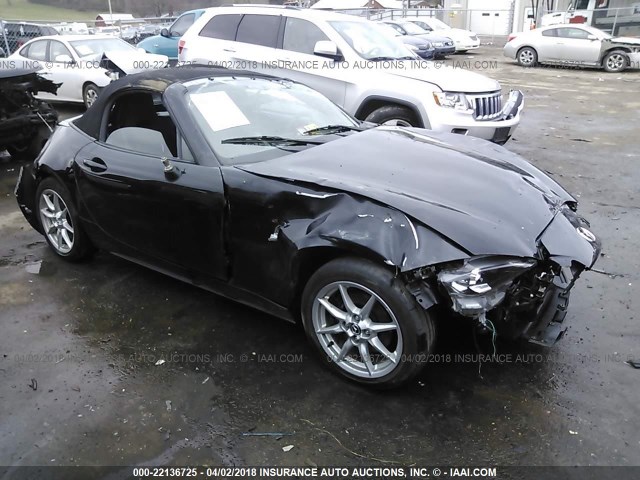 JM1NDAB74G0105421 - 2016 MAZDA MX-5 MIATA SPORT BLACK photo 1