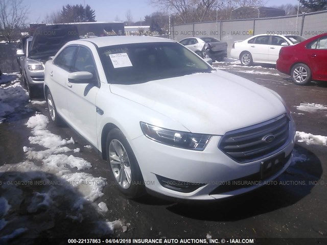 1FAHP2E8XGG103586 - 2016 FORD TAURUS SEL WHITE photo 1