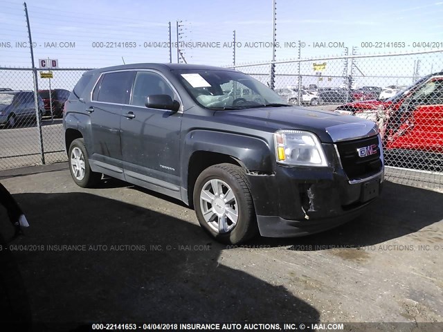 2GKALMEK1D6361428 - 2013 GMC TERRAIN SLE BLACK photo 1