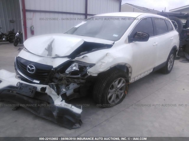 JM3TB2BA9D0403738 - 2013 MAZDA CX-9 SPORT WHITE photo 2