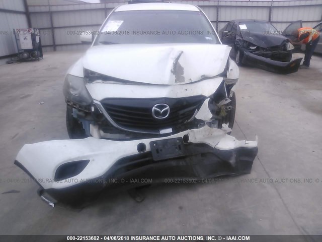 JM3TB2BA9D0403738 - 2013 MAZDA CX-9 SPORT WHITE photo 6