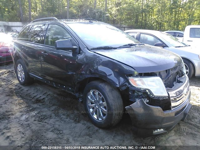 2FMDK48C47BB31762 - 2007 FORD EDGE SEL GRAY photo 1