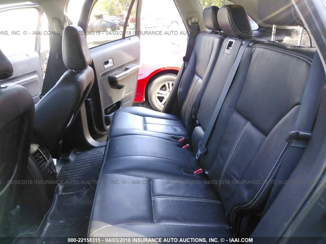 2FMDK48C47BB31762 - 2007 FORD EDGE SEL GRAY photo 8