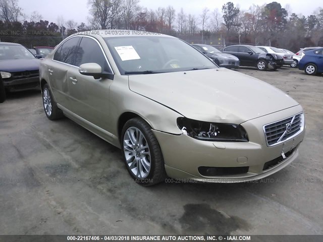 YV1AS982171045584 - 2007 VOLVO S80 3.2 TAN photo 1