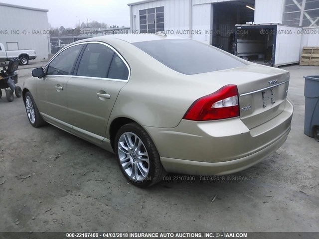 YV1AS982171045584 - 2007 VOLVO S80 3.2 TAN photo 3