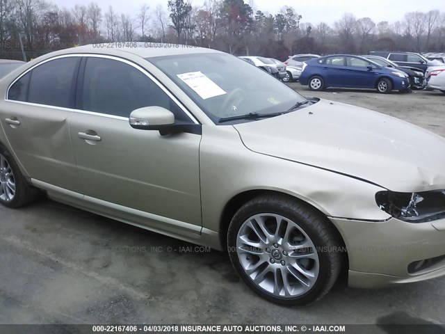 YV1AS982171045584 - 2007 VOLVO S80 3.2 TAN photo 6