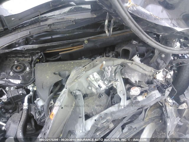 JA4AD2A34GZ039140 - 2016 MITSUBISHI OUTLANDER ES შავი ფოტო 10