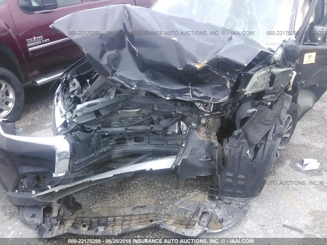 JA4AD2A34GZ039140 - 2016 MITSUBISHI OUTLANDER ES შავი ფოტო 6