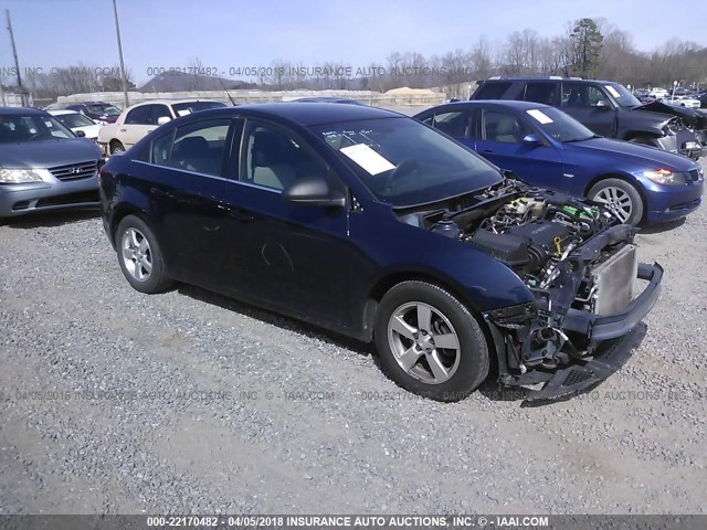 1G1PC5SH8B7119195 - 2011 CHEVROLET CRUZE LS BLUE photo 1