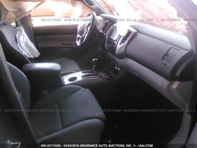 3TMJU4GN0FM190177 - 2015 TOYOTA TACOMA DOUBLE CAB PRERUNNER BLACK photo 5