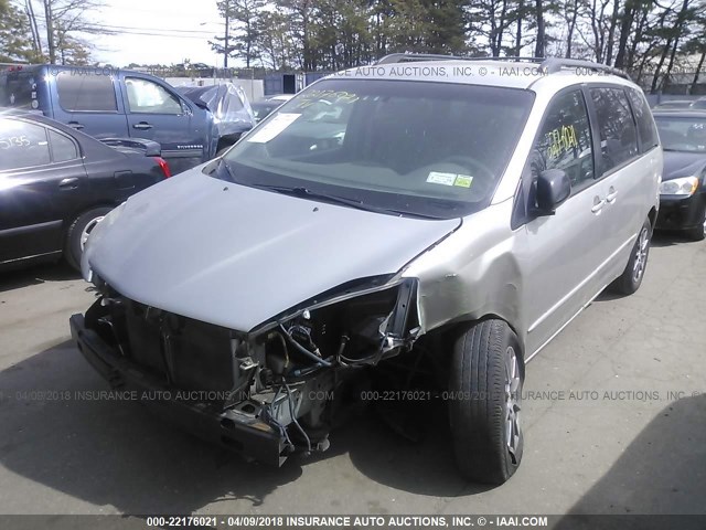 5TDZA23C75S244805 - 2005 TOYOTA SIENNA CE/LE Champagne photo 2