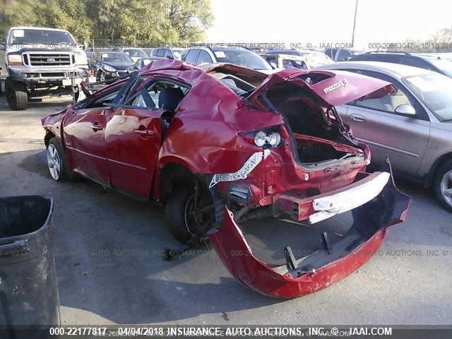 JM1BK123861530560 - 2006 MAZDA 3 S RED photo 3