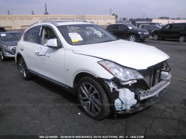 JN1BJ0RPXGM234531 - 2016 INFINITI QX50 WHITE photo 1