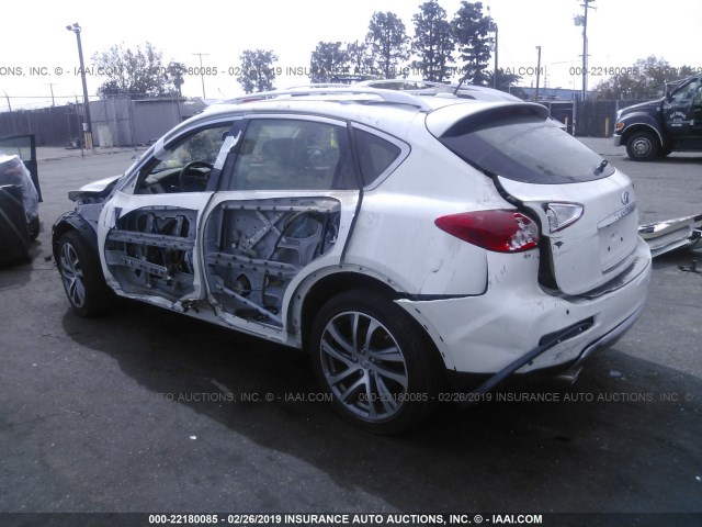 JN1BJ0RPXGM234531 - 2016 INFINITI QX50 WHITE photo 3