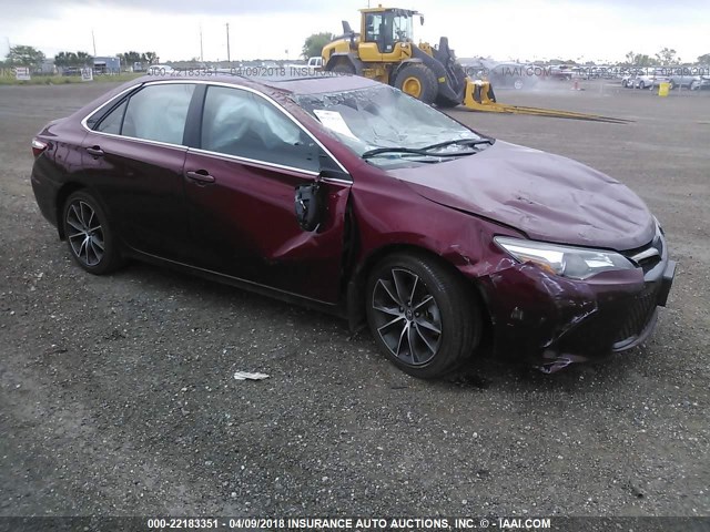 4T1BF1FK9GU571331 - 2016 TOYOTA CAMRY LE/XLE/SE/XSE MAROON photo 1