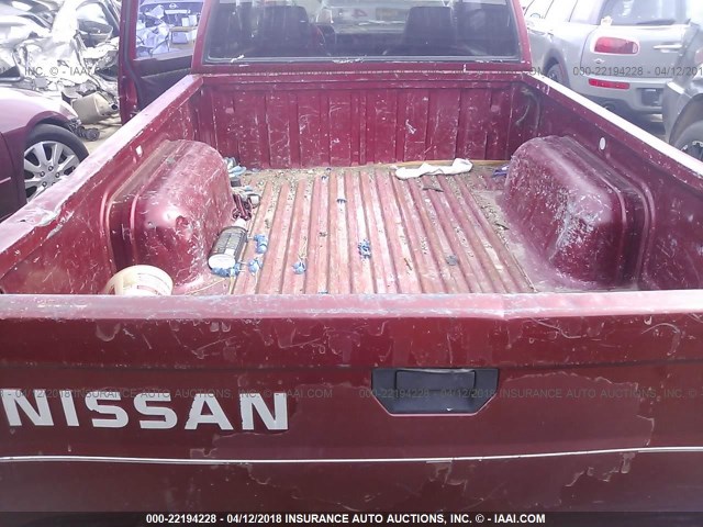 1N6SD16S5PC419091 - 1993 NISSAN TRUCK KING CAB RED photo 8