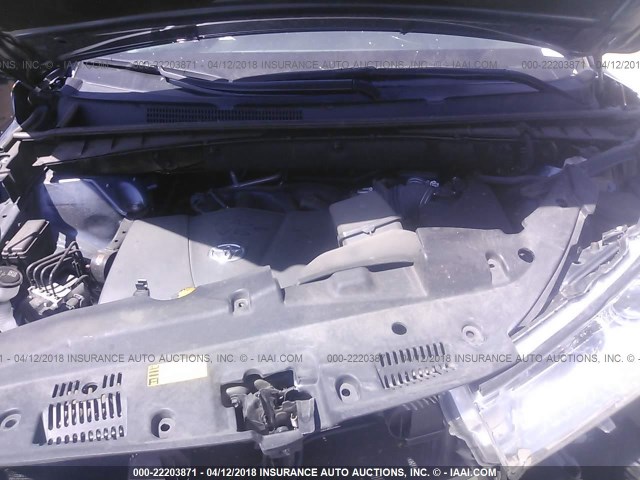 5TDZZRFH9HS199511 - 2017 TOYOTA HIGHLANDER LE/LE PLUS GRAY photo 10