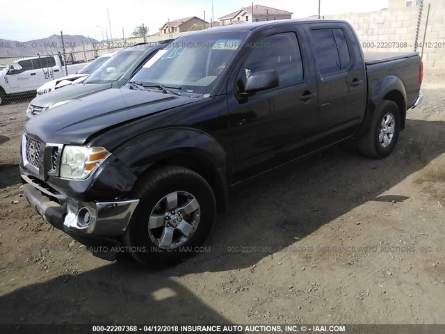 1N6AD0EV5BC426374 - 2011 NISSAN FRONTIER S/SV/SL/PRO-4X BLACK photo 2