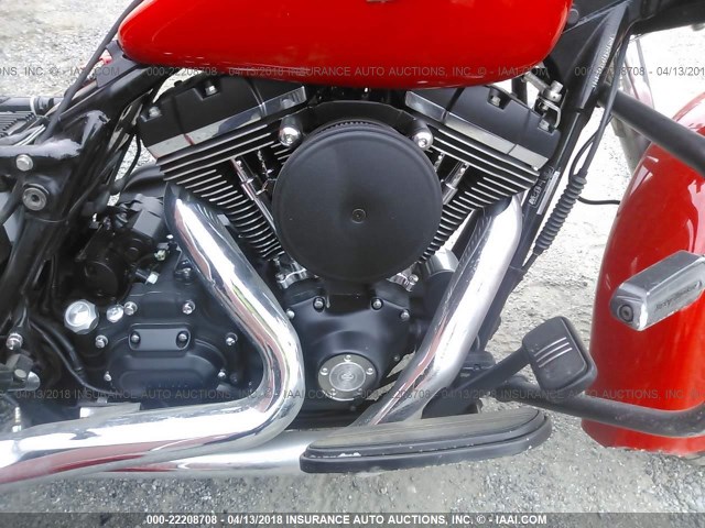 1HD1KB416AB638626 - 2010 HARLEY-DAVIDSON FLHX RED photo 8