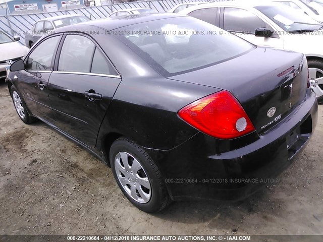 1G2ZF57B984258679 - 2008 PONTIAC G6 VALUE LEADER/BASE BLACK photo 3