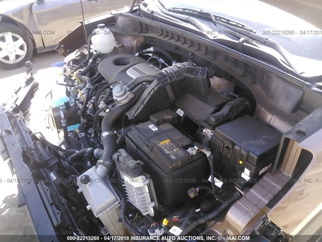 KM8J33A24HU409891 - 2017 HYUNDAI TUCSON LIMITED/SPORT AND ECO/SE BROWN photo 10