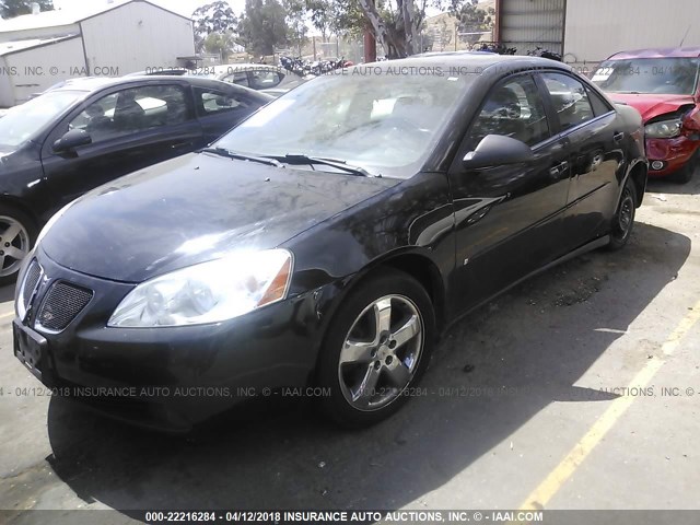 1G2ZH58NX74251905 - 2007 PONTIAC G6 GT BLACK photo 2