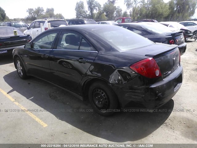 1G2ZH58NX74251905 - 2007 PONTIAC G6 GT BLACK photo 3