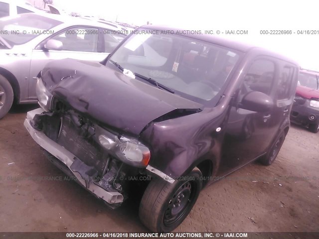 JN8AZ2KR8BT200311 - 2011 NISSAN CUBE S/SL/KROM PURPLE photo 2