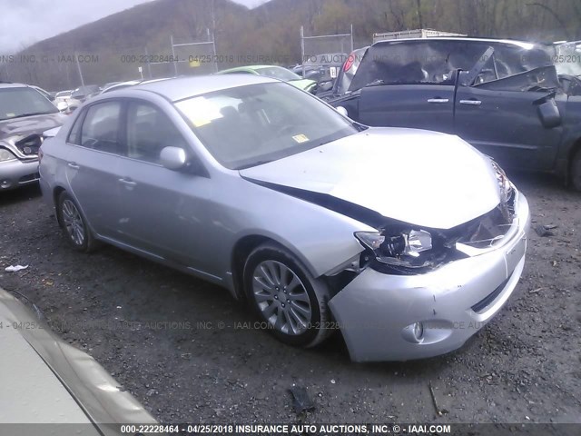 JF1GE61628H503084 - 2008 SUBARU IMPREZA 2.5I SILVER photo 1