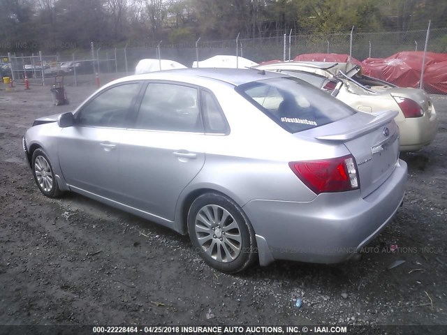 JF1GE61628H503084 - 2008 SUBARU IMPREZA 2.5I SILVER photo 3