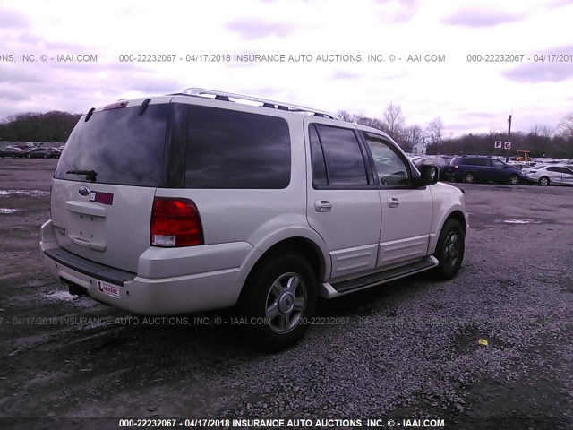 1FMFU20566LA36395 - 2006 FORD EXPEDITION LIMITED BEIGE photo 4